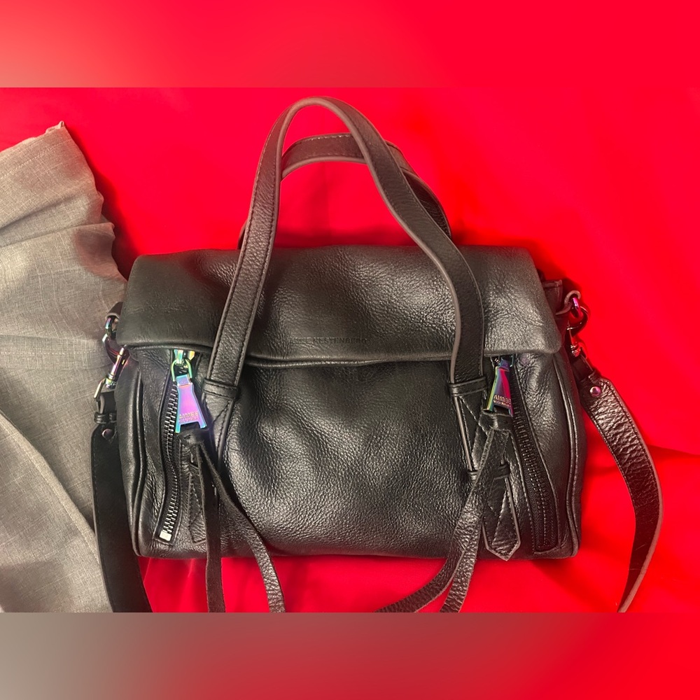 Aimee Kestenberg Black Satchel Bag
